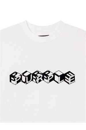 T-shirt in cotone bianco PURPLE BRAND | P104TWFT226WHITE